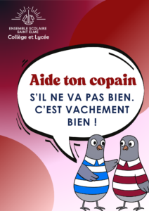 Affiche cour - Aide on copain