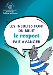 Affiche cour - Le respect fait avancer