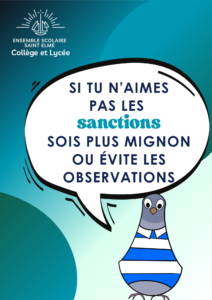 Affiche cour - Sanctions
